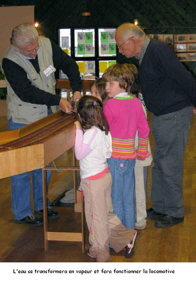 Fonctionnement d'une locomotive