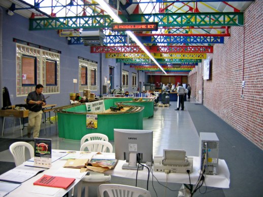 Mise en place des exposants